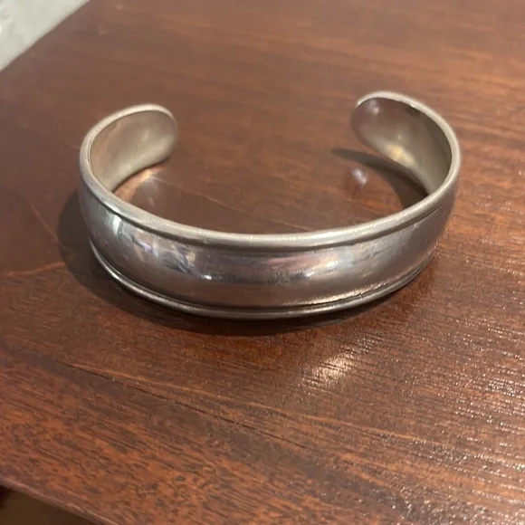 Bulk 3 sterling silver cuff bracelet - Picture 4 of 8